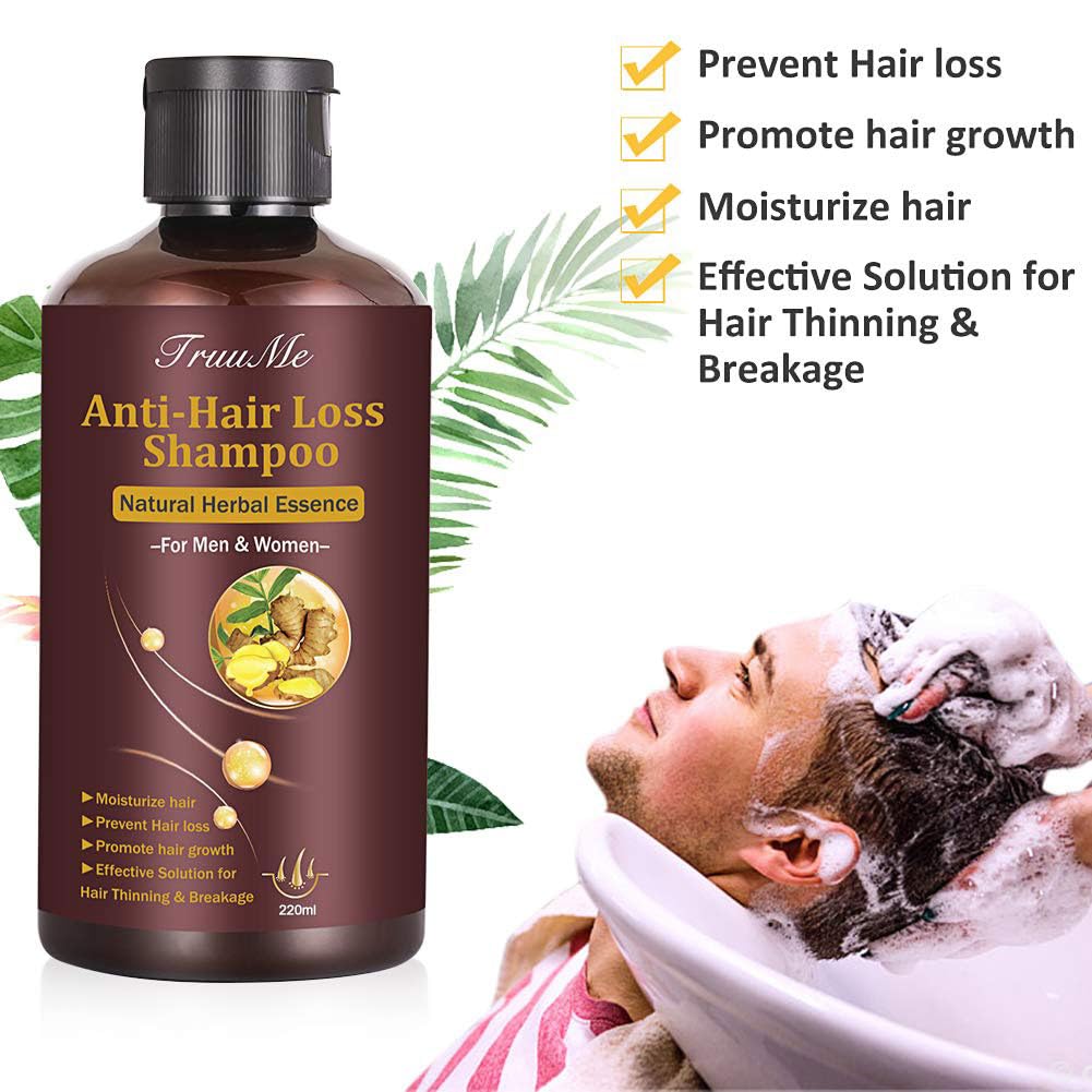 CIDBEST Hair Growth Shampoo - Anti-Thinning & Thickening for All Hair Types, 220ml