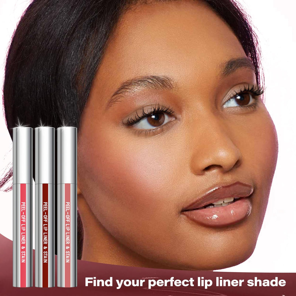 Cilrofelr Peel Off Lip Liner Stain – Long Wear Matte Lip Liner in Nude Pink