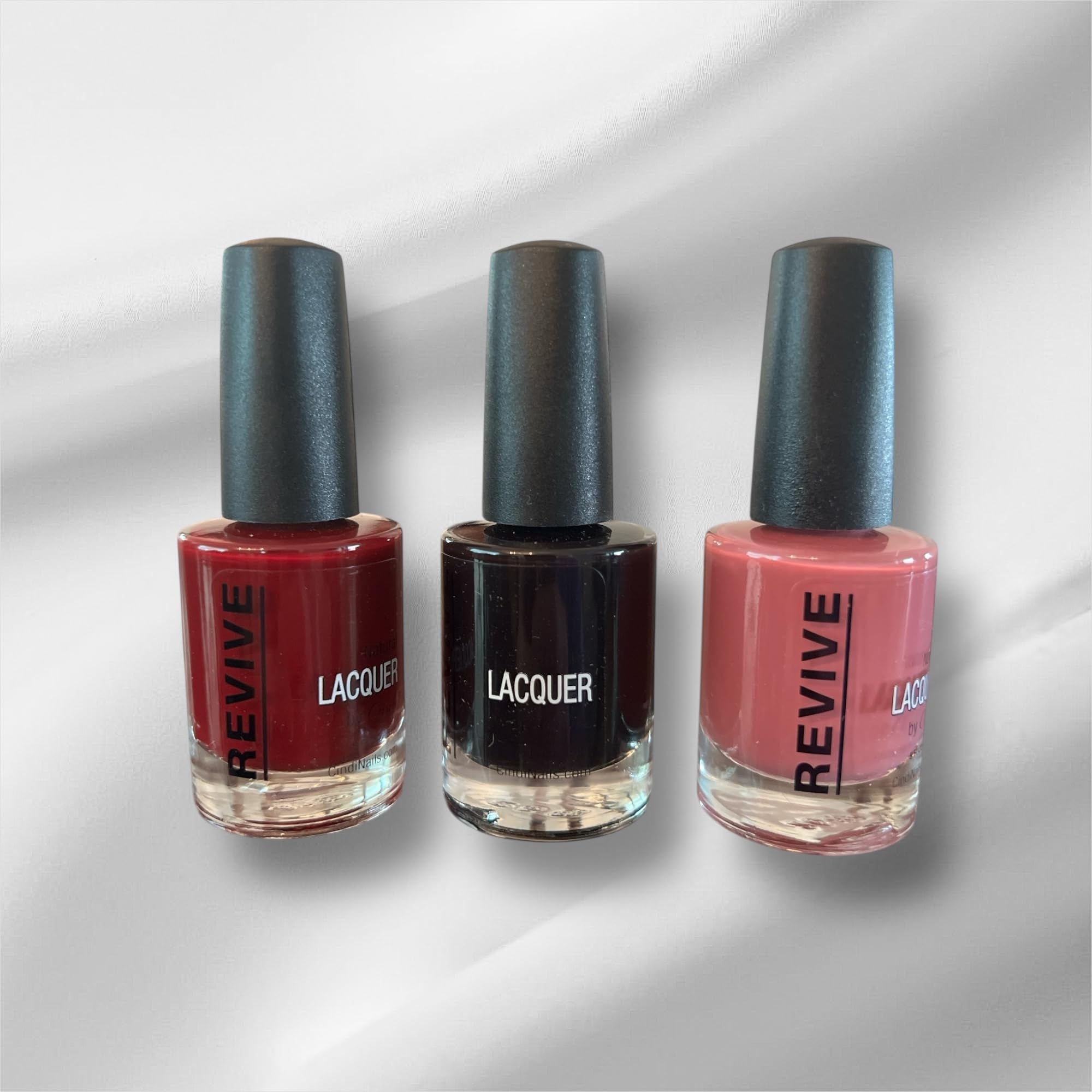 Cindi Nails Dark and Moody 3-Pack: So Me!, Maybe Tomorrow & Windsor Castle – Non-Toxic, Long-Lasting Shades