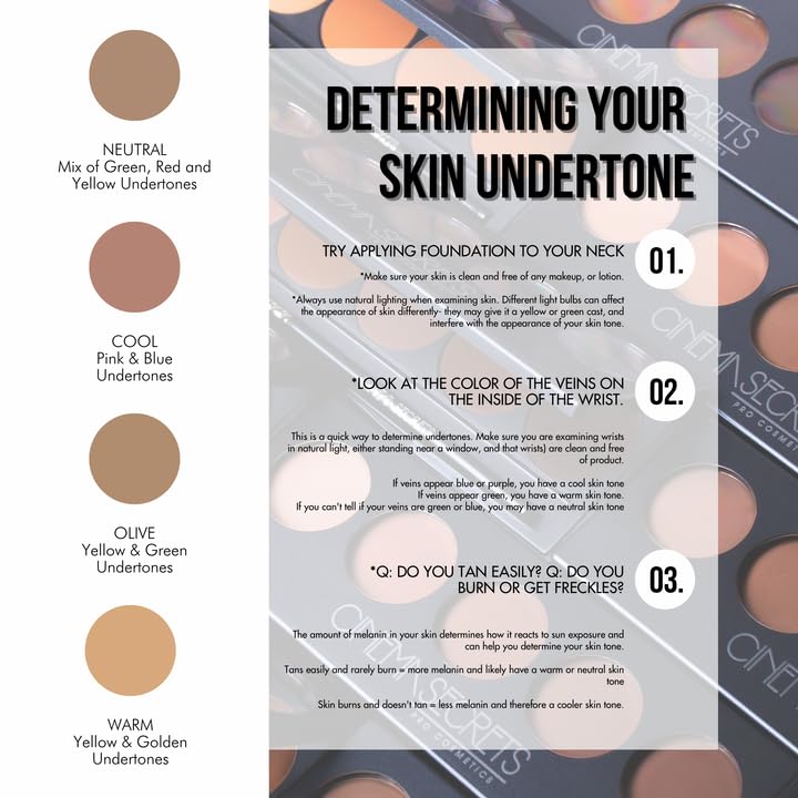 Cinema Secrets Ultimate Foundation 507-45 – Light-Med Beige-Pink | Buildable, Long-Wear Matte