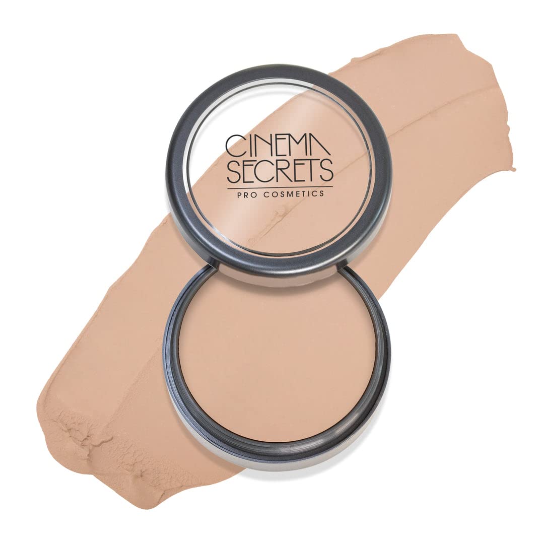 Cinema Secrets Ultimate Foundation Single – Pro Cream Foundation in Light-Med Beige-Pink Undertones (501-11), Buildable Coverage, Long-Wear Matte, Paraben-Free, Color Correct