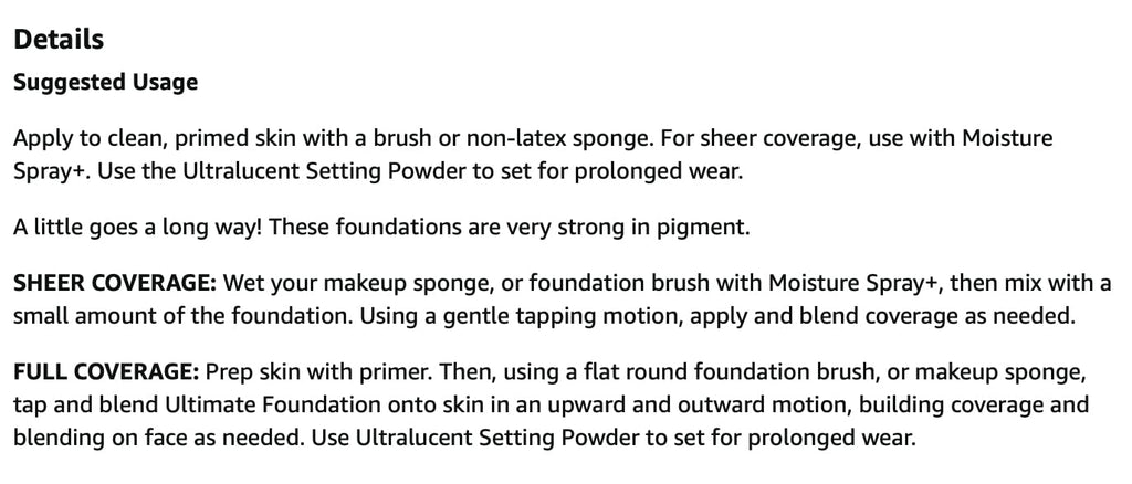 CINEMA SECRETS Pro Cosmetics Ultimate Foundation 502-30 – Skin-Perfecting, Camera-Ready Finish