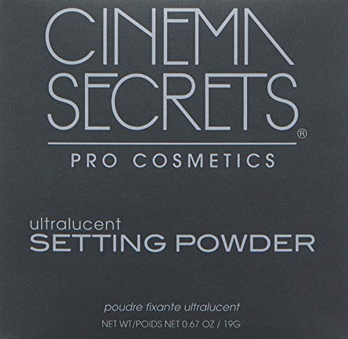 Cinema Secrets Ultralucent Setting Powder – Talc-Free, All Skin Tones, Oil Control
