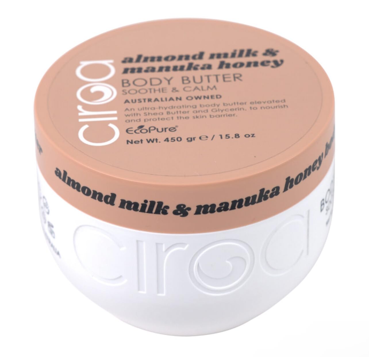 Ciroa Almond Milk & Manuka Honey Body Butter – Soothe & Calm (15.8 oz)