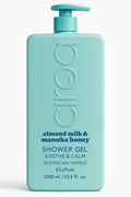 Ciroa Almond Milk & Manuka Honey Shower Gel – Soothe & Calm, 33.8 fl oz (1000 ml)