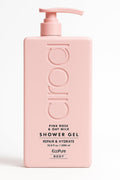 Ciroa Pink Rose & Oat Milk Shower Gel – Repair & Hydrate – 33.8 fl oz
