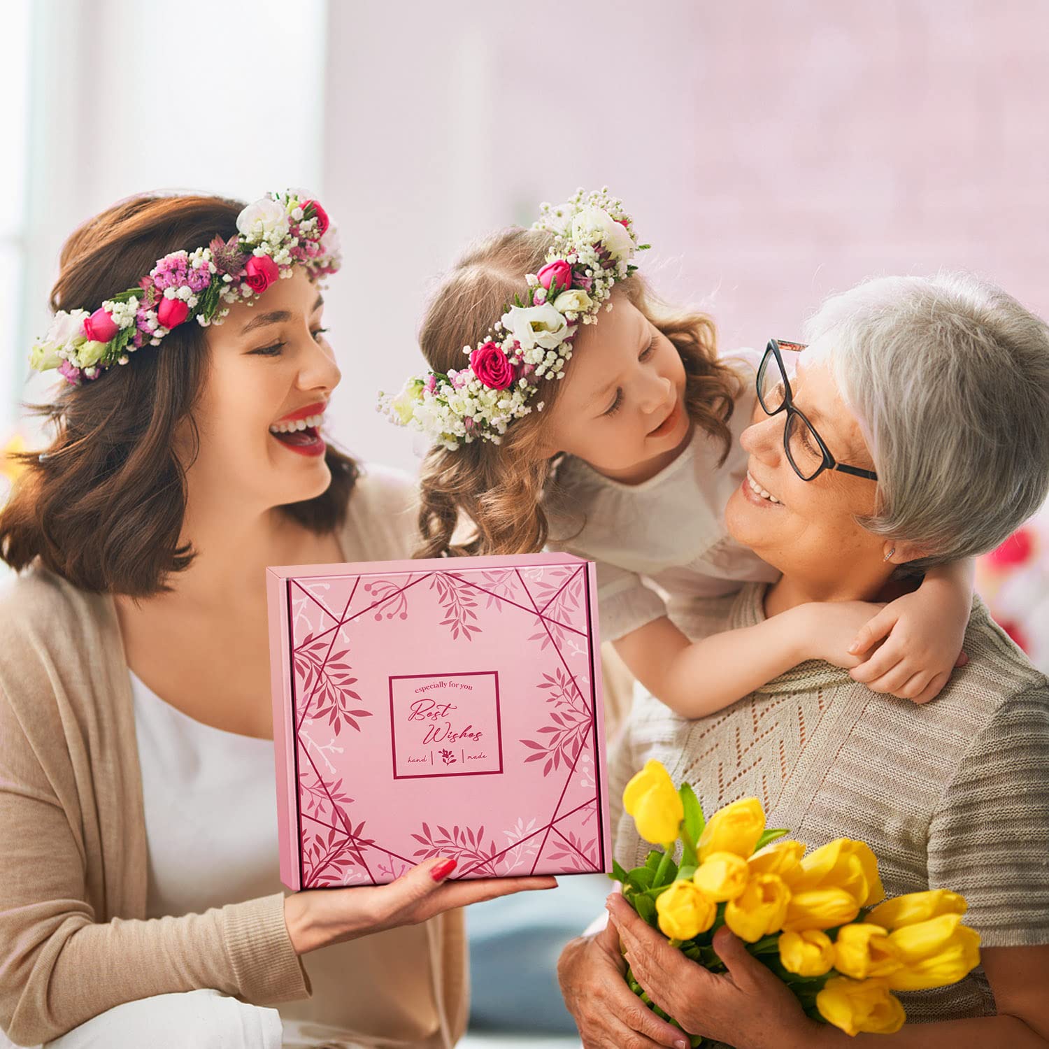 CITTA Christmas Gift Box for Women – Relaxation Gift Basket for Mom, Wife, Sister