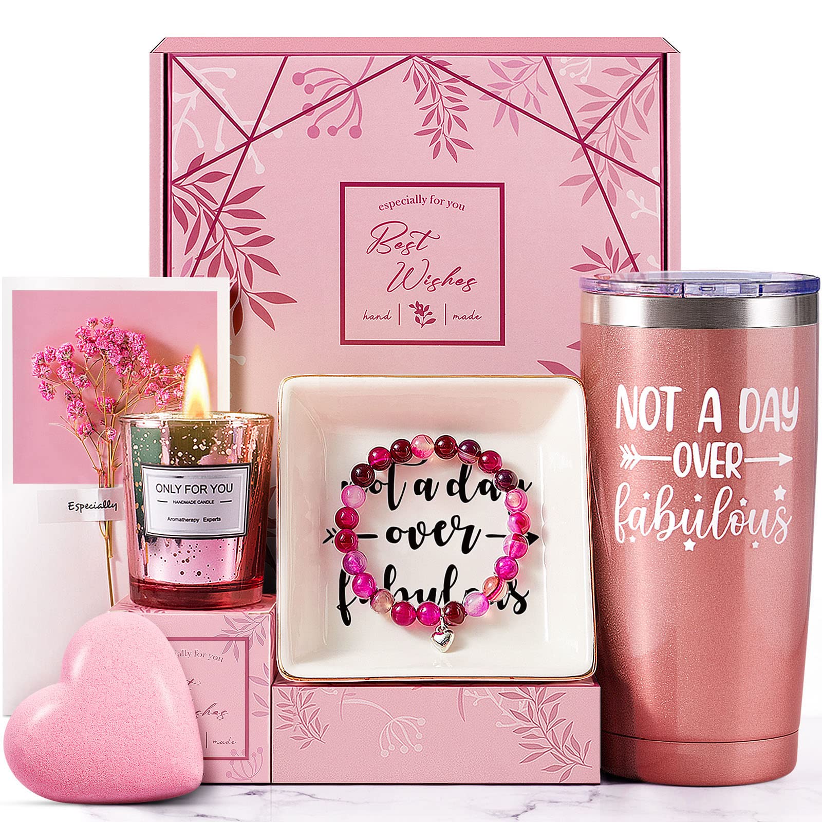 CITTA Christmas Gift Box for Women – Relaxation Gift Basket for Mom, Wife, Sister
