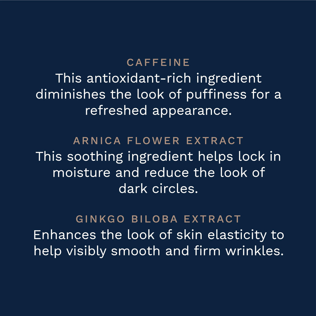 City Beauty Brightening Eye Cream for Dark Circles, Puffiness & Fine Lines | Hydrating Anti-Aging Eye Treatment 0.5 oz