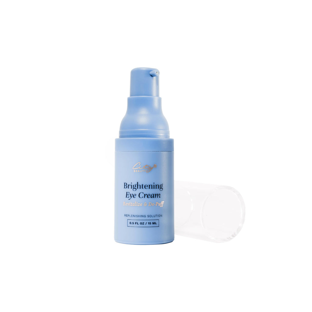 City Beauty Brightening Eye Cream for Dark Circles, Puffiness & Fine Lines | Hydrating Anti-Aging Eye Treatment 0.5 oz