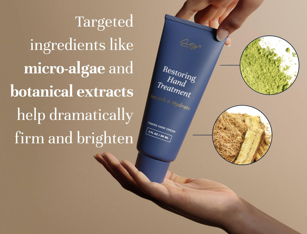 City Beauty Restoring Hand Treatment – Anti-Aging Hand Cream with Wash-Resistant Hydration