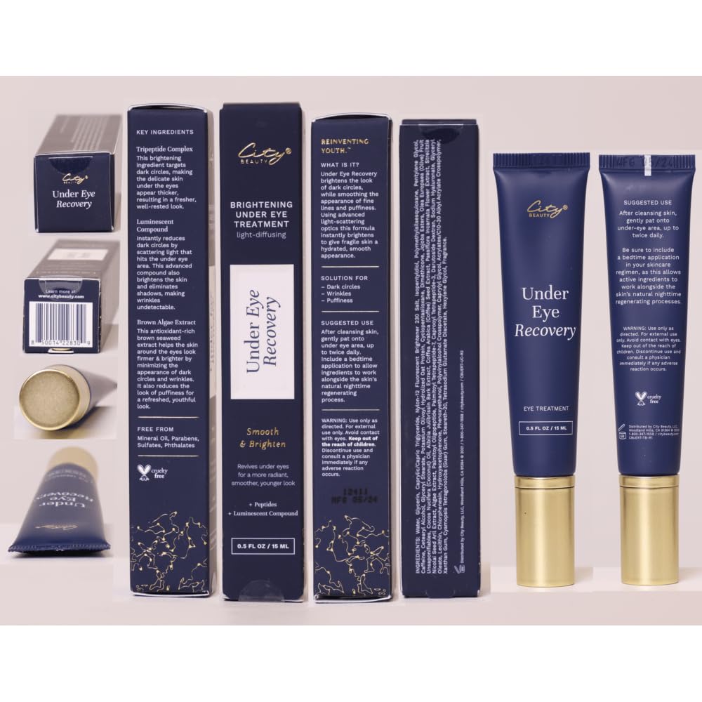 City Beauty Under Eye Recovery – Anti-Aging Eye Cream with Peptides