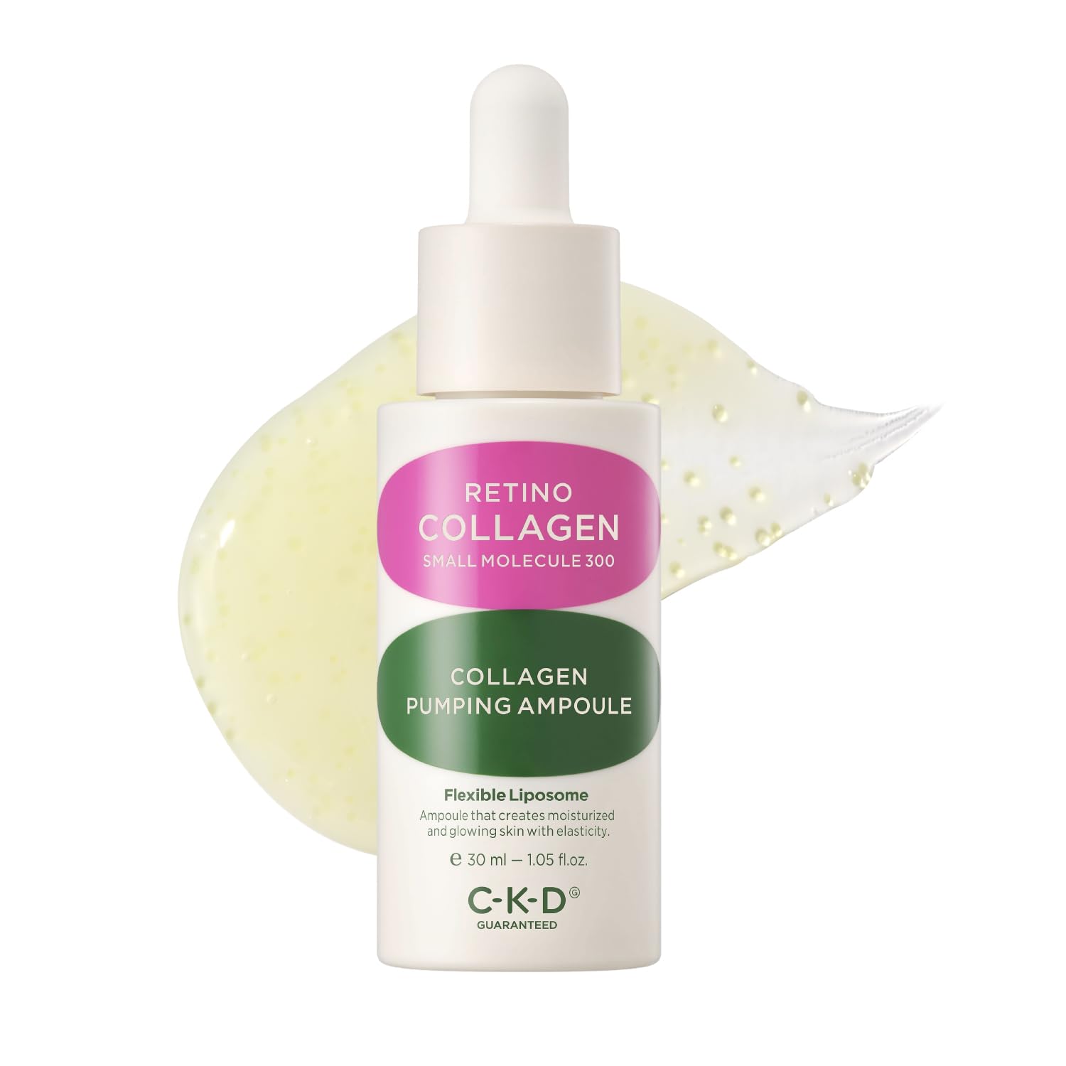 CKD Guaranteed Retino Collagen Pumping Ampoule – Firming & Pore-Refining Serum for Skin Elasticity | 1.01 fl oz