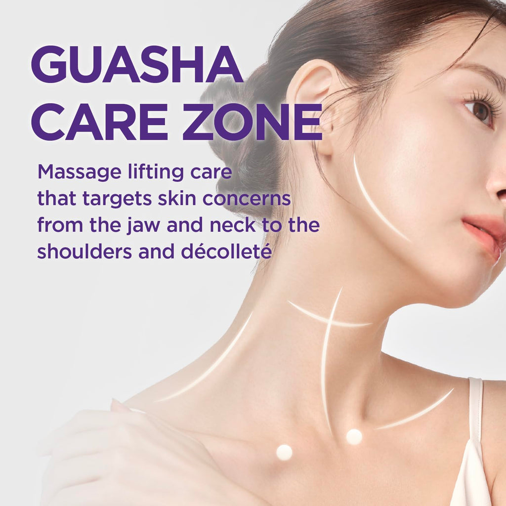 CKD Gua Sha Neck Cream Filltocshot – Advanced Neck Firming with Massage Roller