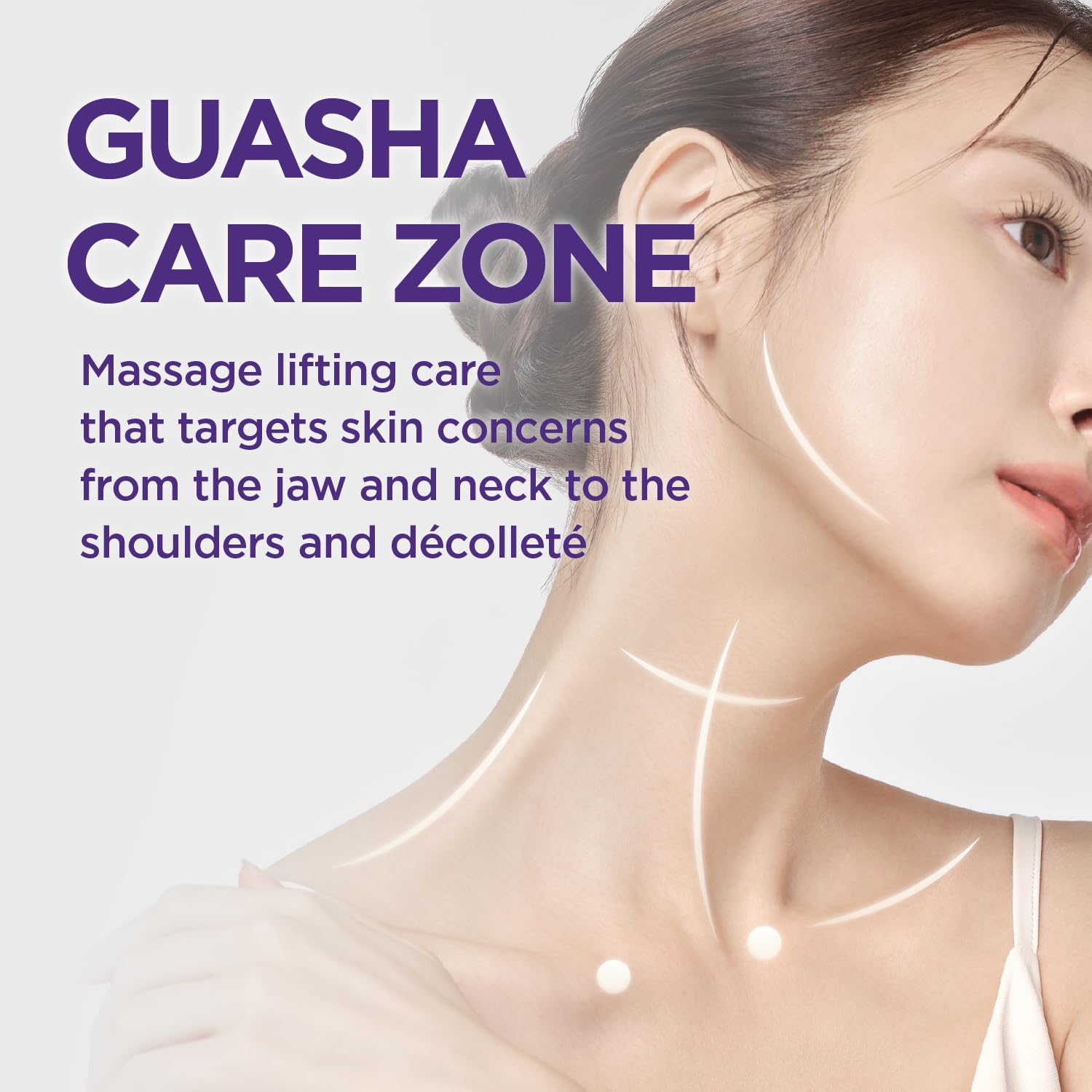 CKD Gua Sha Neck Cream Filltocshot – Advanced Neck Firming with Massage Roller