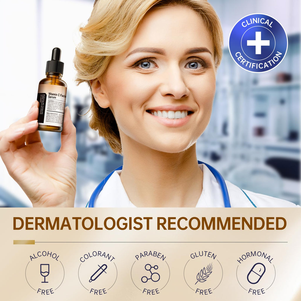 CKM Vitamin C Serum with Hyaluronic Acid – Radiance, Hydration & Balanced Skin