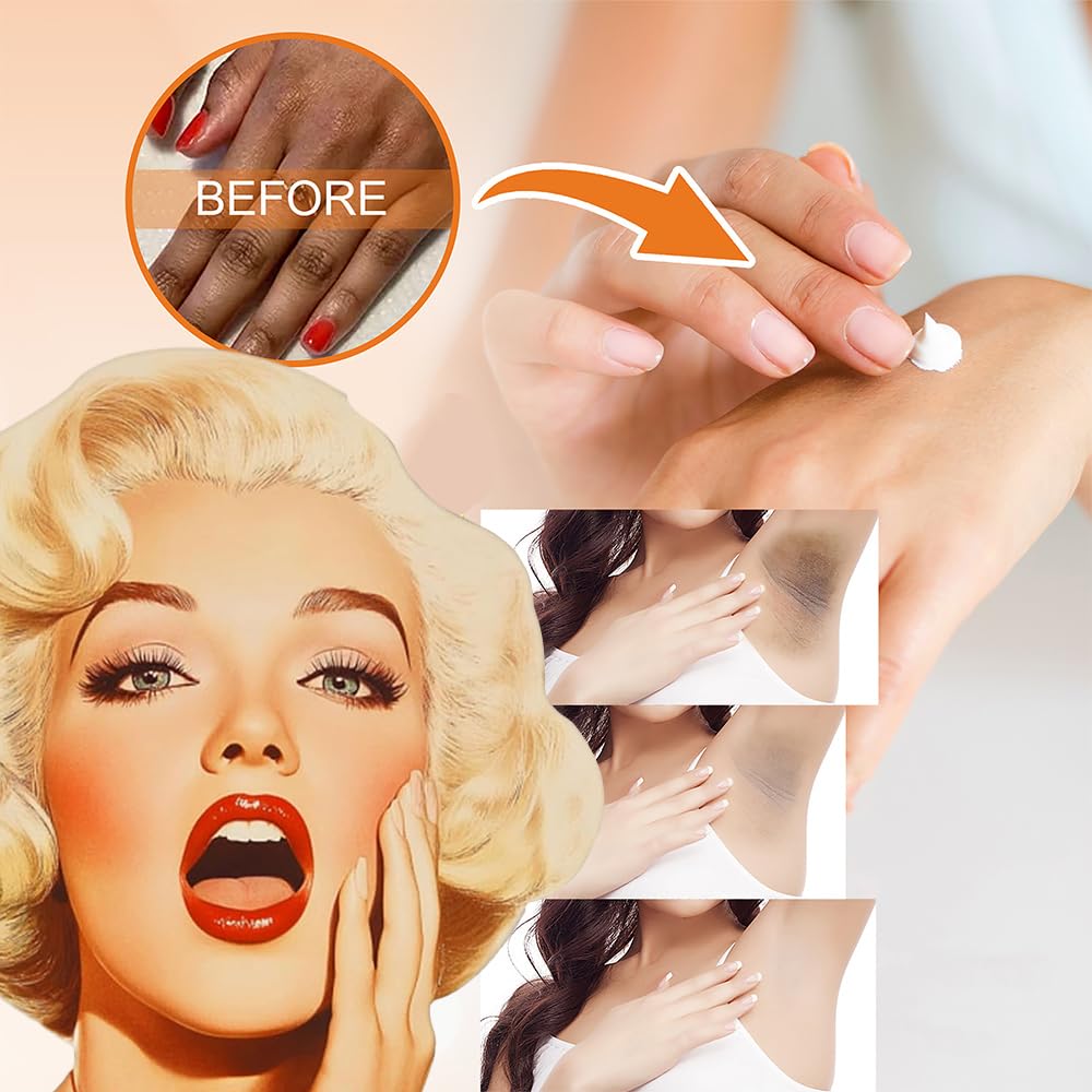 Clarifying Cream for Underarms & Intimate Areas – 4 x 50g Bottles
