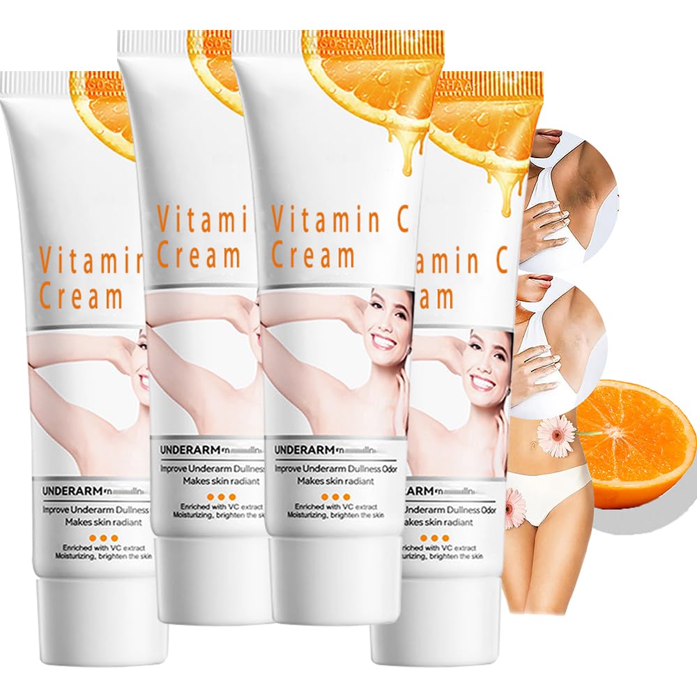 Clarifying Cream for Underarms & Intimate Areas – 4 x 50g Bottles
