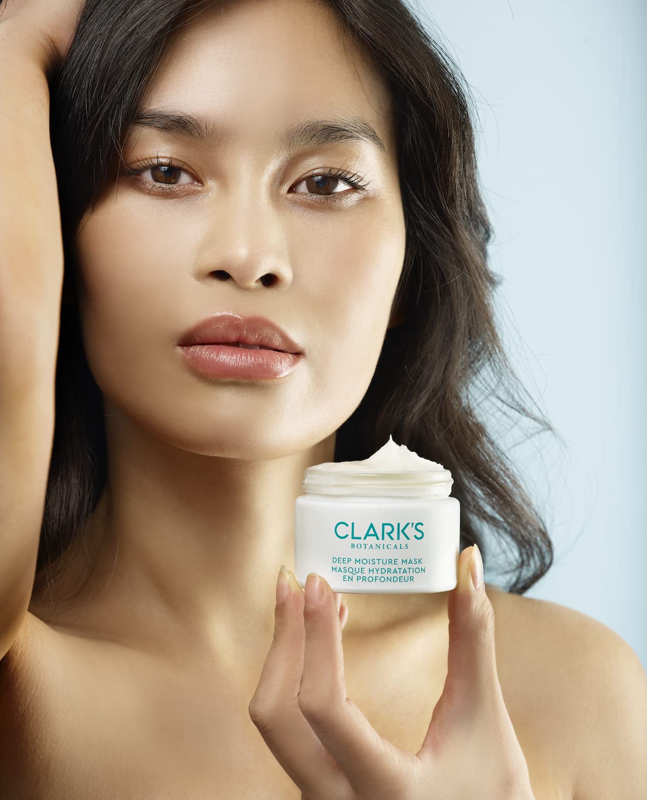 Clark's Botanicals Deep Moisture Mask – 2-in-1 Hydration & Invisible Mask for All Skin Types (1.7 fl oz)