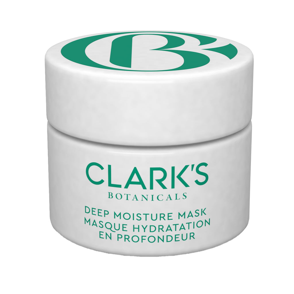 Clark's Botanicals Deep Moisture Mask – 2-in-1 Hydration & Invisible Mask for All Skin Types (1.7 fl oz)