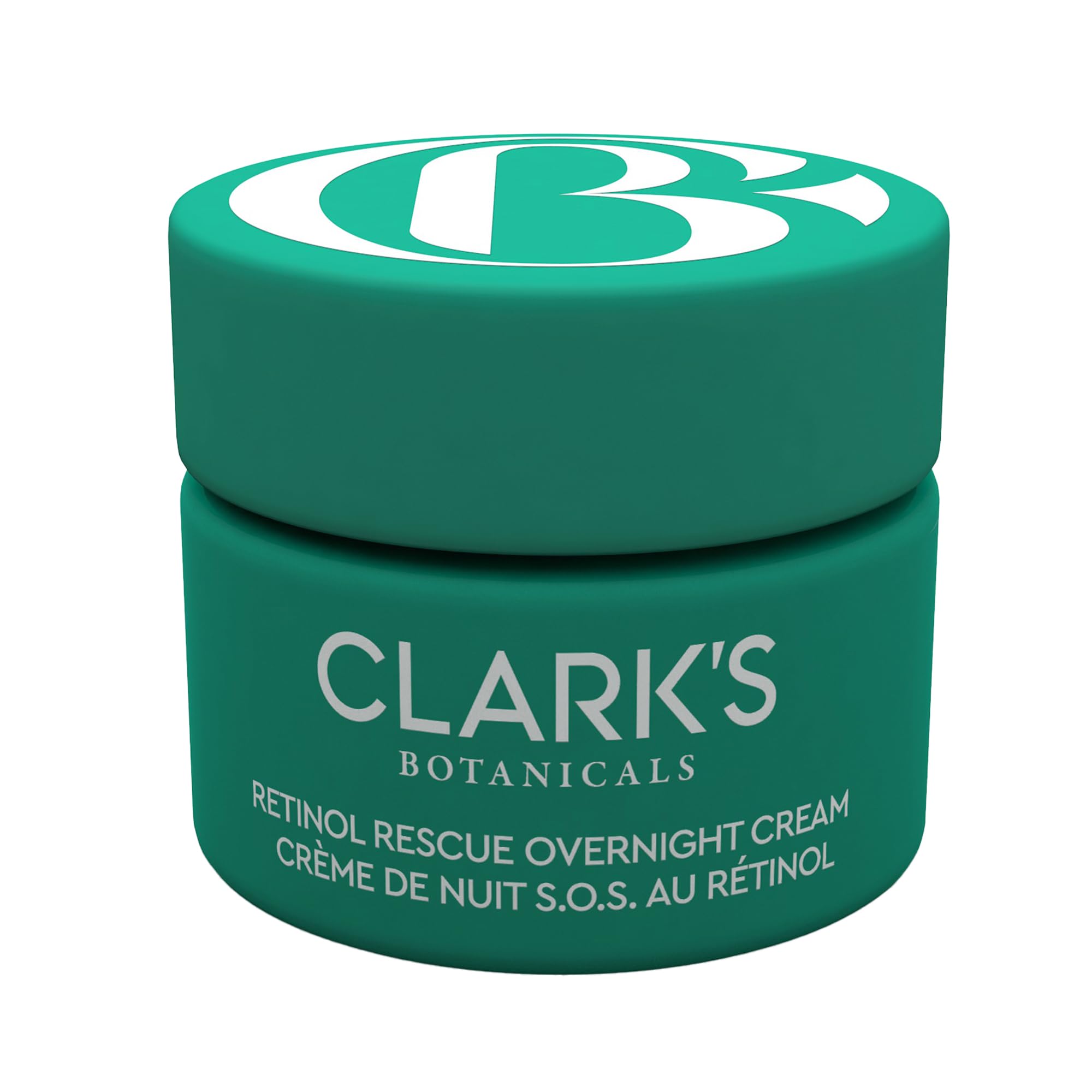 Clark's Botanicals Retinol Rescue Overnight Cream – Time-Released Retinol + Vitamin C