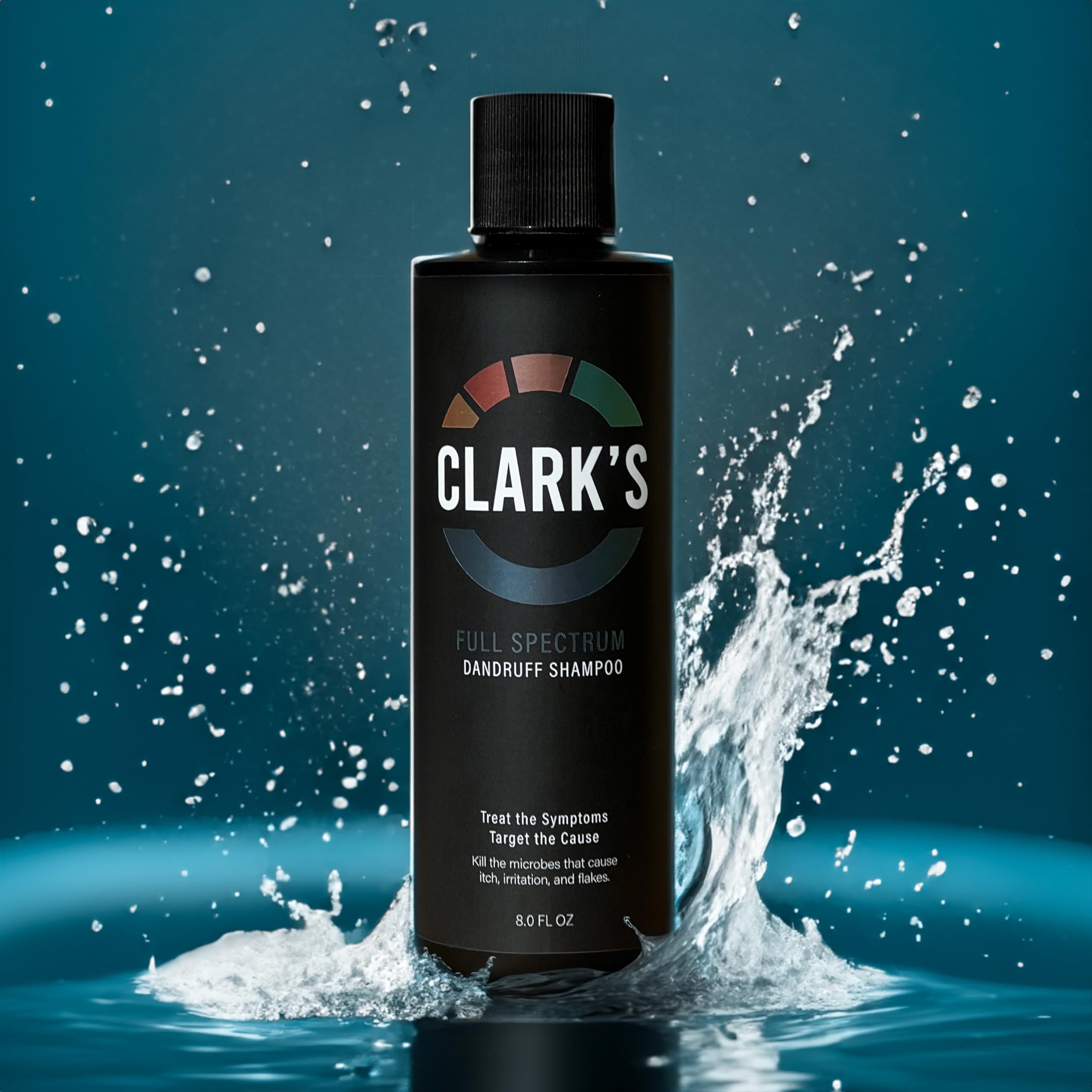 Clark's Full Spectrum Dandruff Shampoo with Coal Tar, Salicylic Acid, and Sulfur – 8 Fl Oz