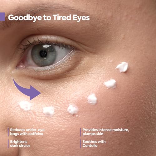 Clasy Care Under Eye Cream – Dark Circles & Puffiness, 5% Caffeine + 2% Hyaluronic Acid