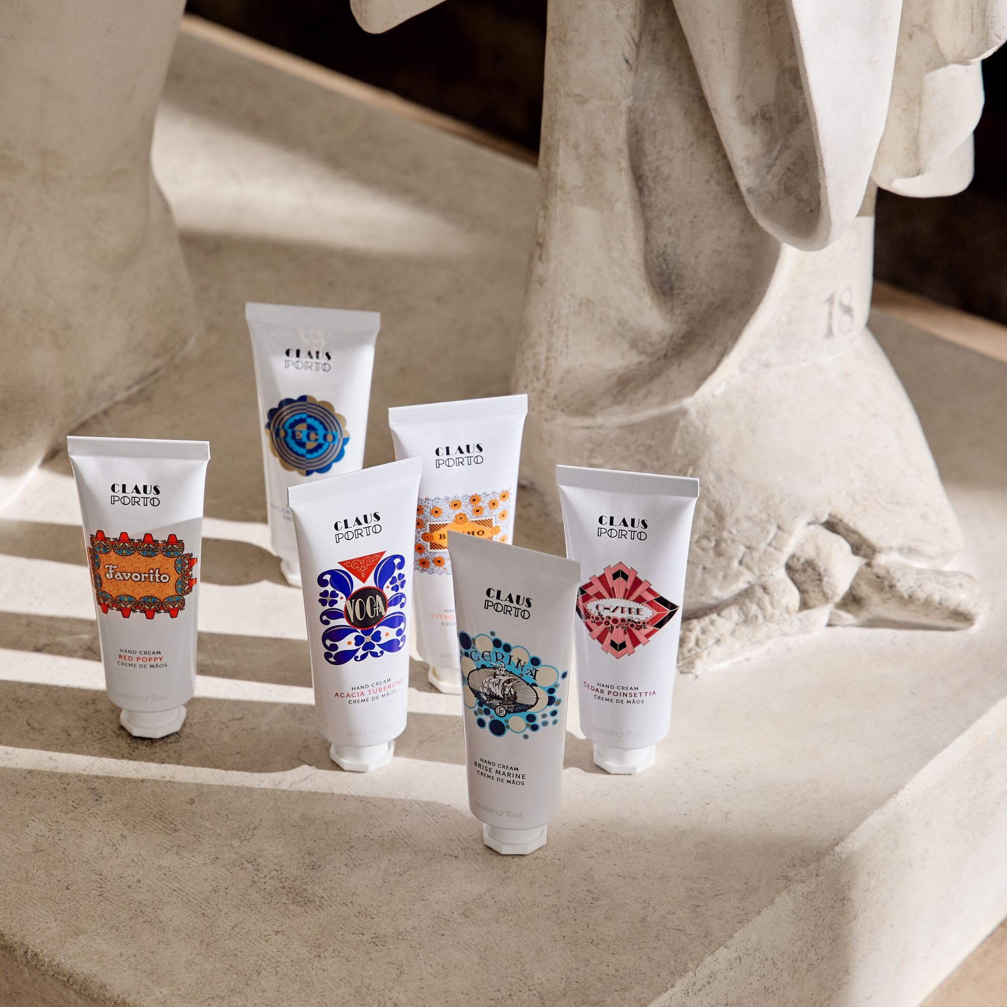 Claus Porto Deco Encens Eucalyptus Hand Cream | Silky, Fast-Absorbing Nourishment in 50ml