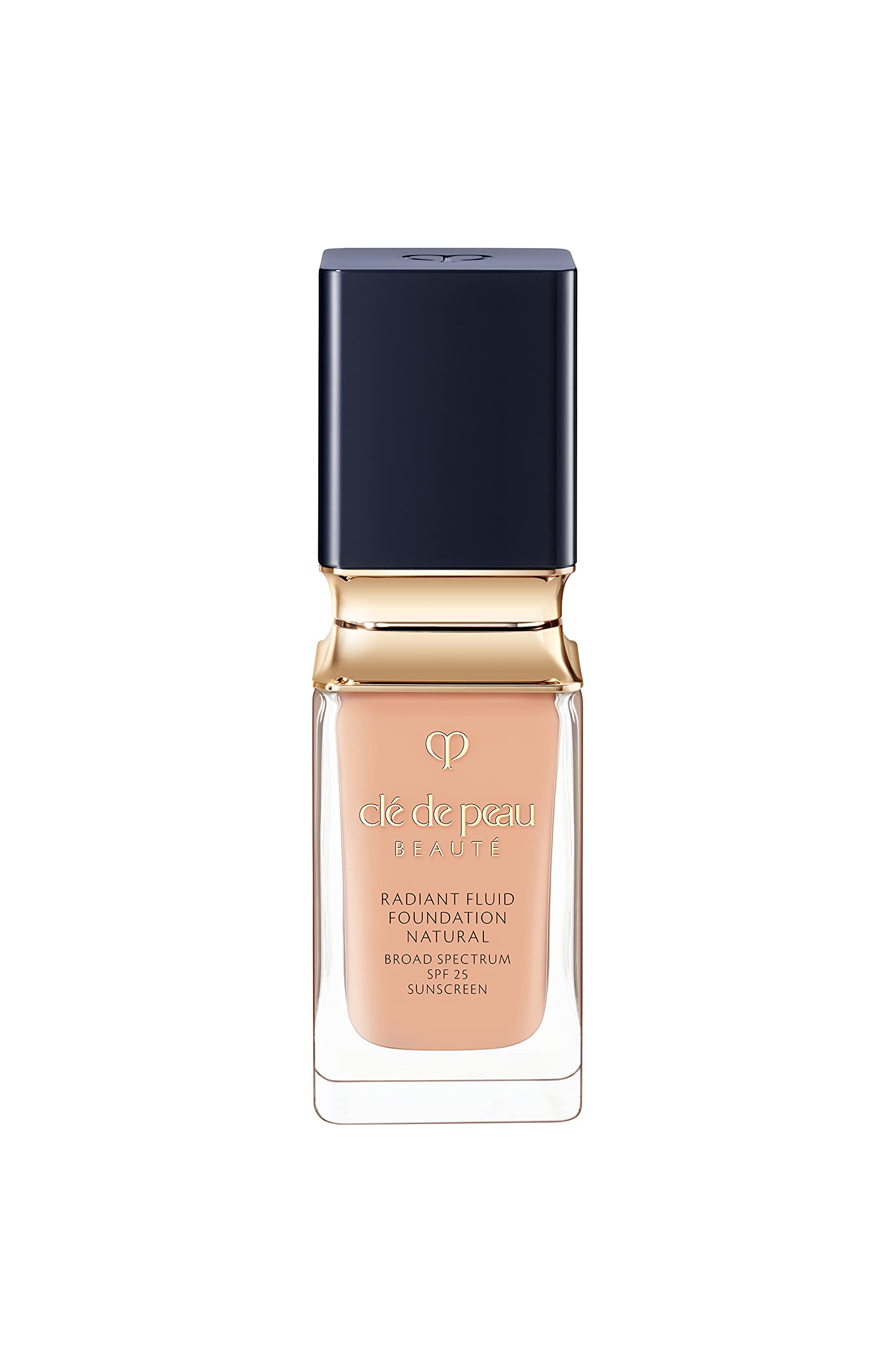 Cle de Peau Beaute Radiant Fluid Foundation Natural SPF 25 B20 – Hydrating, Buildable Coverage