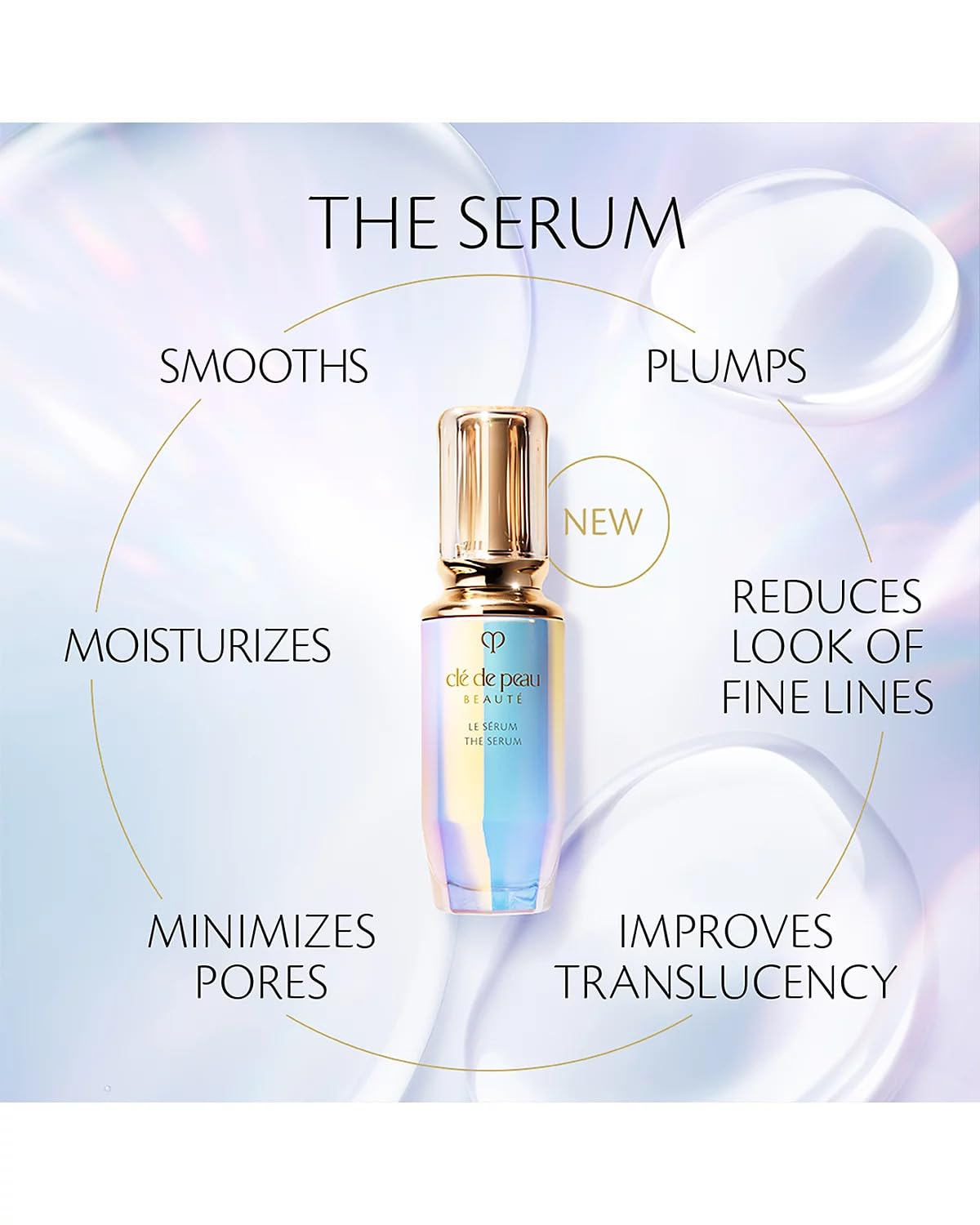 Clé de Peau Beauté The Serum 50mL – Hydration, Radiance & Skin Intelligence