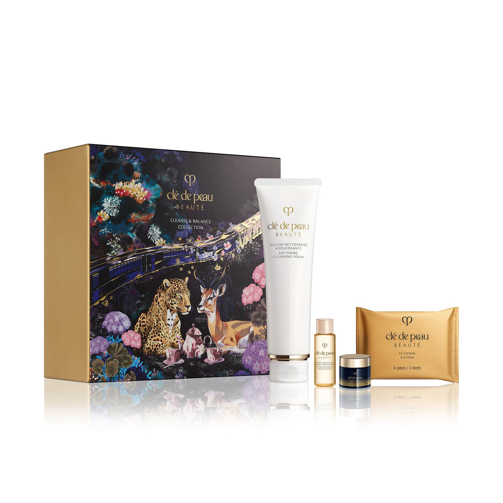 Clé de Peau Beauté Cleanse & Balance Collection – Holiday Exclusive Set for Deep Cleansing & Hydration