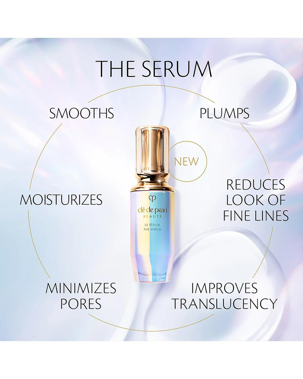 Clé de Peau Beauté The Serum Refill 50mL – Hydration & Radiance
