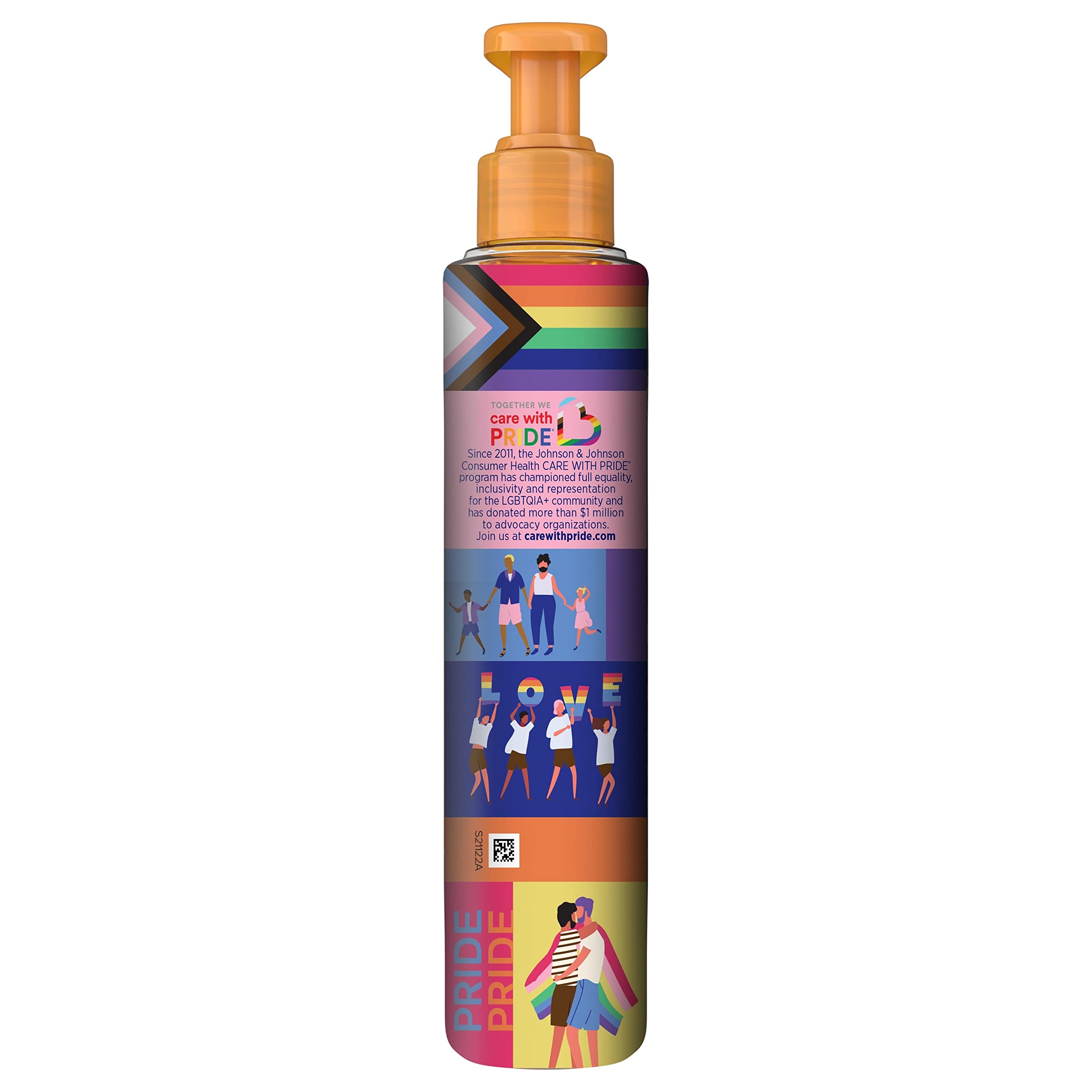 Clean & Clear Morning Burst Oil-Free Facial Cleanser – Vitamin C & Ginseng, 2-Pack, Pride Edition, 8 fl oz