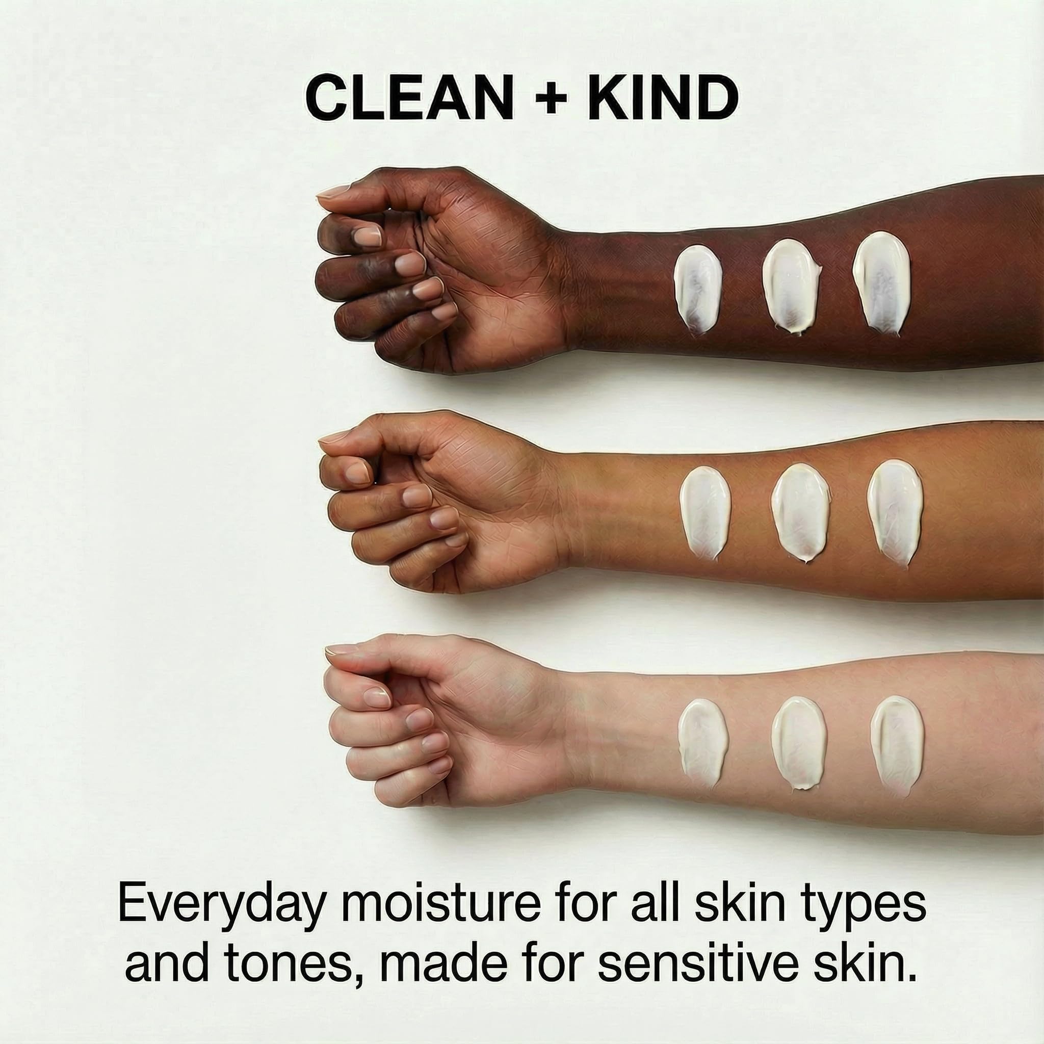 Clean + Kind Daily Moisturizing Lotion – Tallow Body Lotion with Aloe, Shea, Jojoba, MCT Oil & Vitamin E (8 oz, Vanilla)