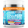Vital Renew Snail Mucin Collagen Cream by Clean Nutraceuticals – Daily Moisturizer with Retinol, Niacinamide & Hyaluronic Acid