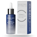 Clean Skin Club Vitamin C Serum & Brightening Booster – Brighten, Protect & Hydrate