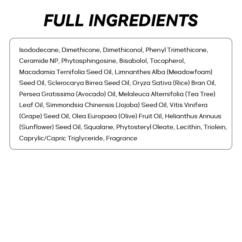 CLEANFULL Botanical Hair Oil – Lightweight Leave-In Serum with Heat Protection & Frizz Control