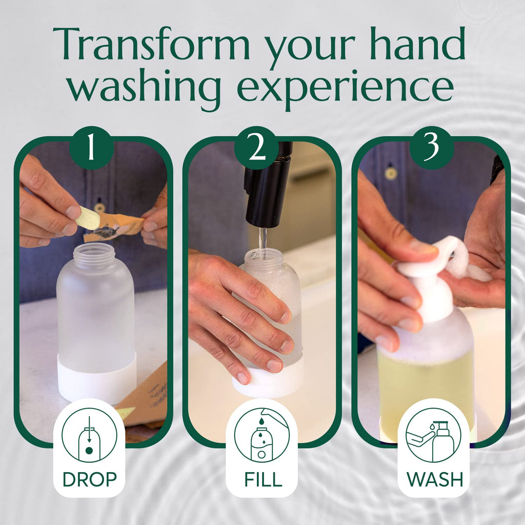 CLEANOMIC Foaming Hand Soap Tablets (6 Pack) – Meyer Lemon Refill