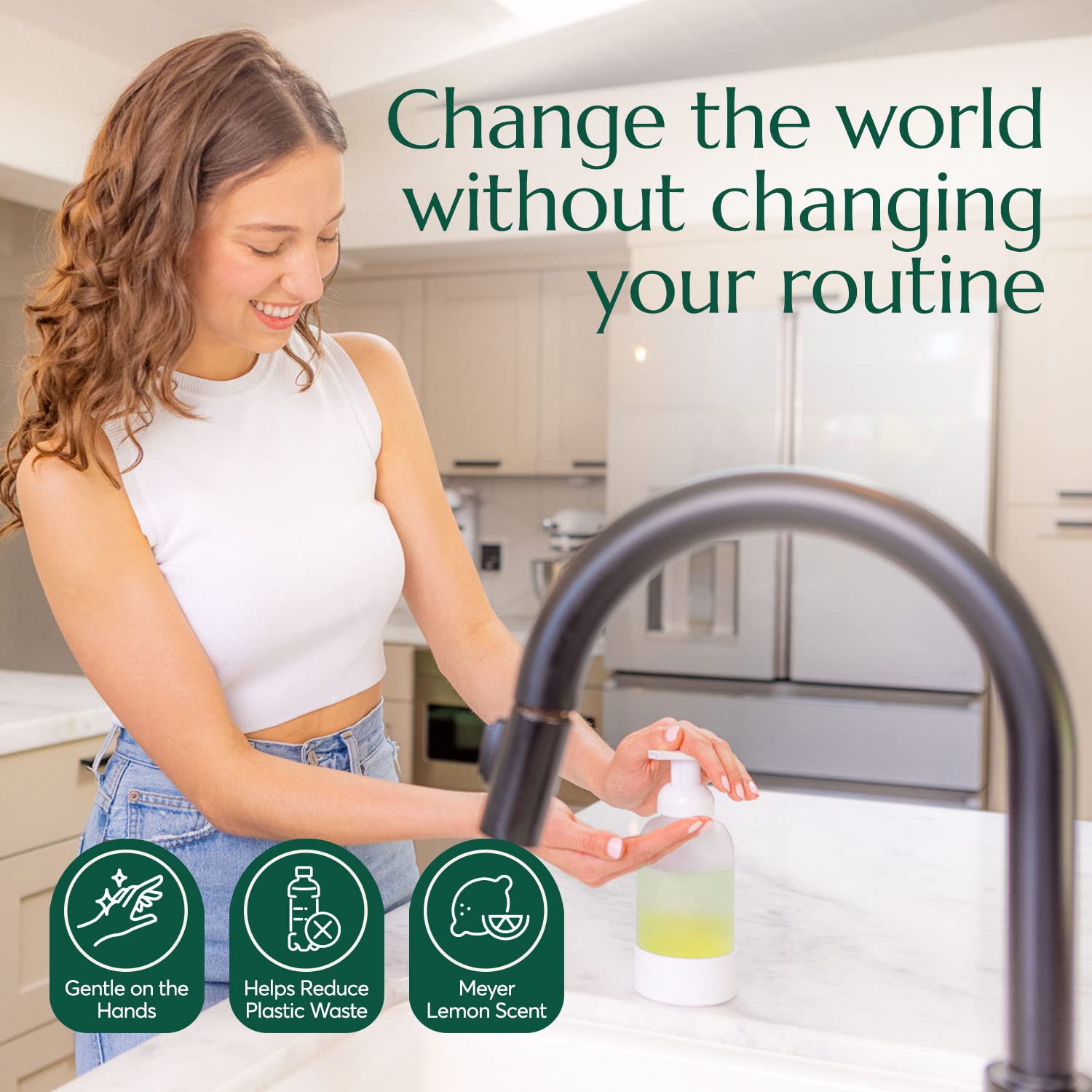 CLEANOMIC Foaming Hand Soap Tablets (6 Pack) – Meyer Lemon Refill