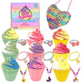 Clear and Fresh 9-Pack Cupcake Bath Bombs for Kids – Jewelry Inside