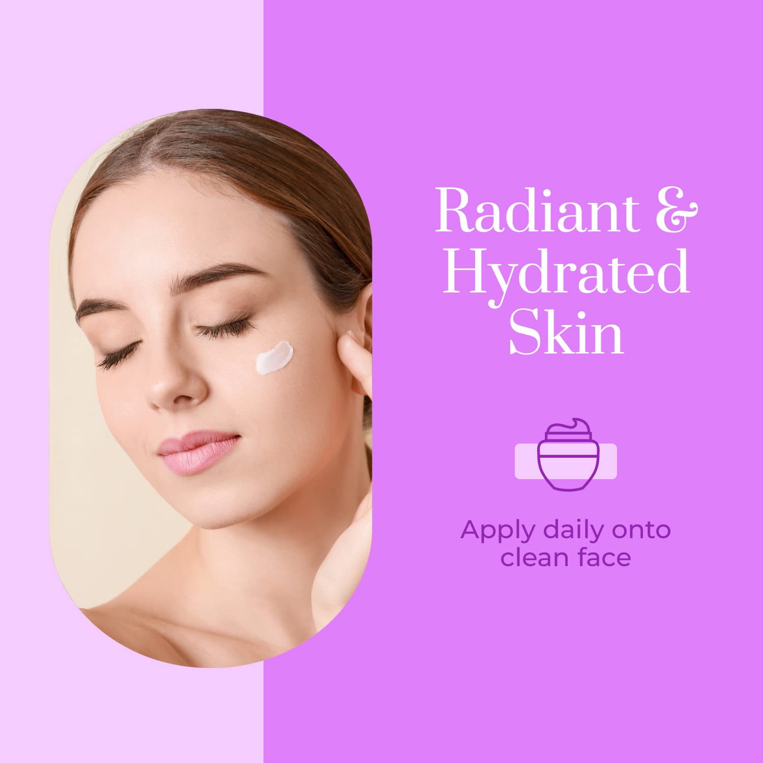 Clear Beauty Collagen Day & Night Moisturizer Duo Pack – Hydration & Elasticity