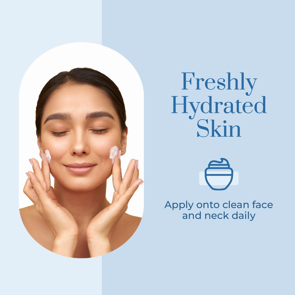Clear Beauty Hyaluronic & Retinol Face Moisturizer – Hydrating Day Cream for Dry & Mature Skin