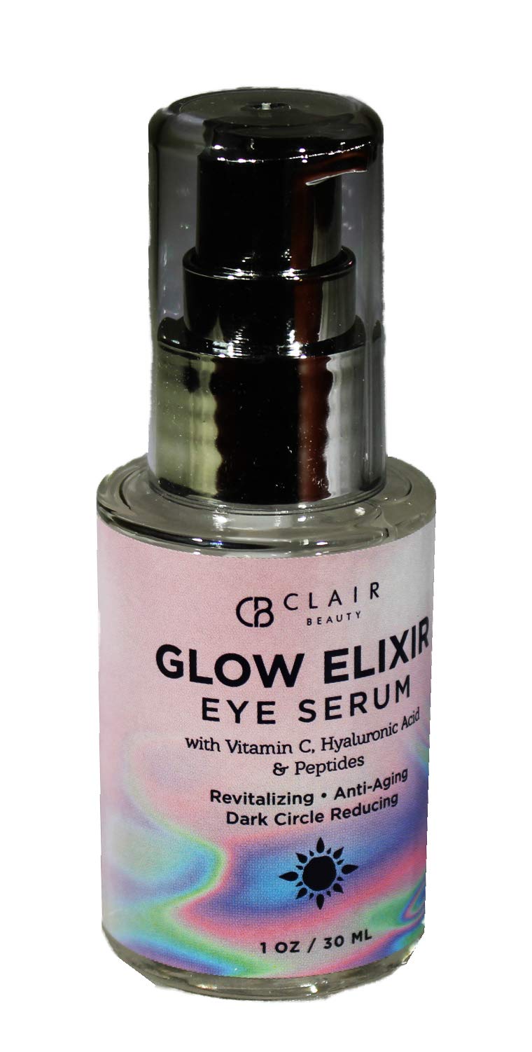 Clear Beauty Vitamin C & Hyaluronic Under Eye Serum – Brighten, Hydrate & Lift