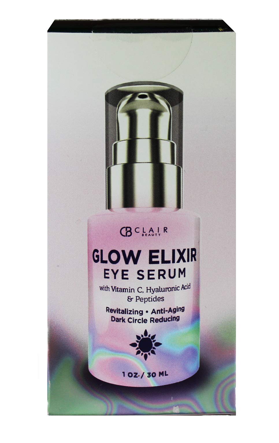 Clear Beauty Vitamin C & Hyaluronic Under Eye Serum – Brighten, Hydrate & Lift