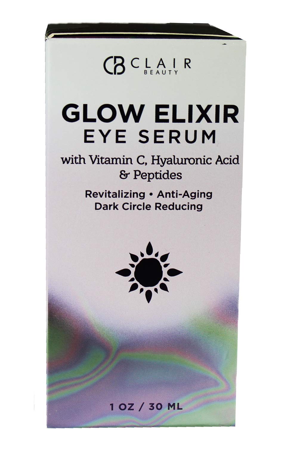 Clear Beauty Vitamin C & Hyaluronic Under Eye Serum – Brighten, Hydrate & Lift