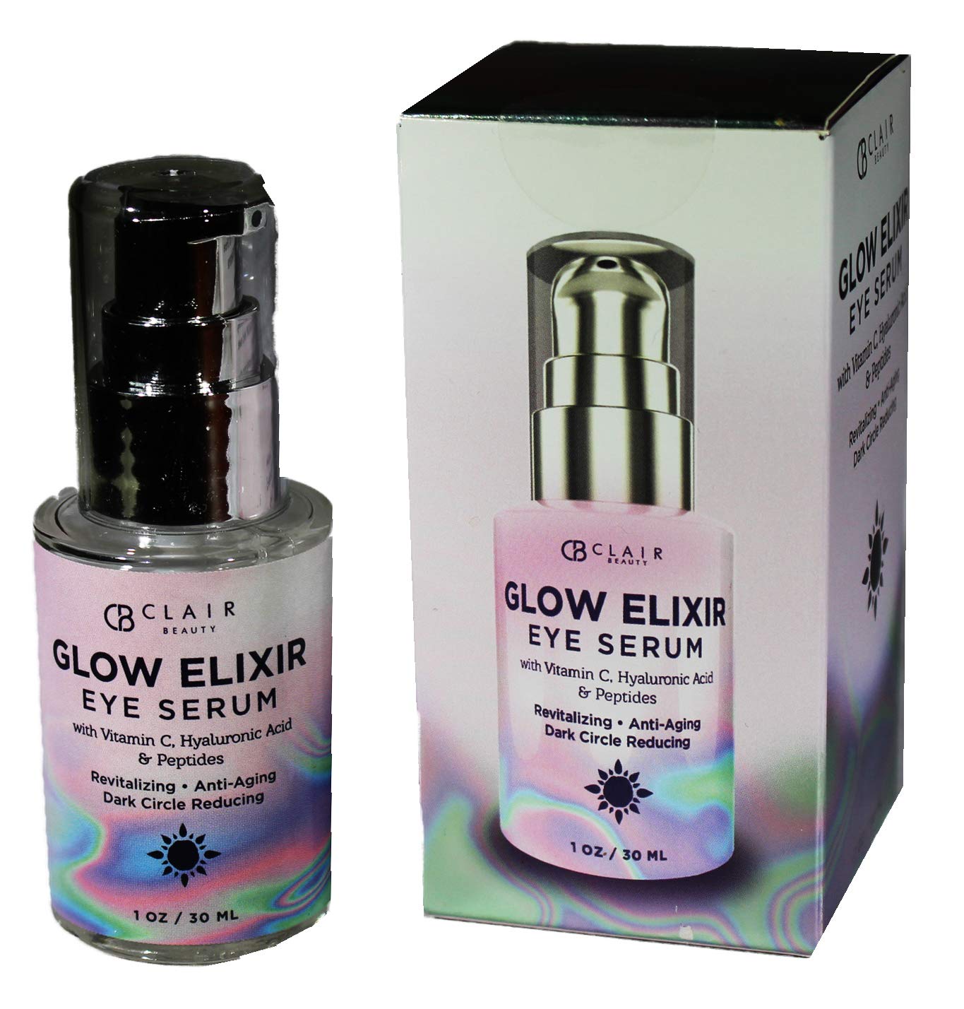 Clear Beauty Vitamin C & Hyaluronic Under Eye Serum – Brighten, Hydrate & Lift