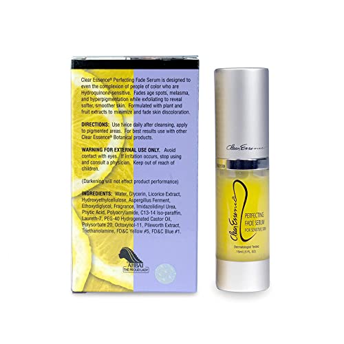 Clear Essence Lemon Plus Vitamin C Serum for Face – Hydroquinone-Free Brightening & Even Tone