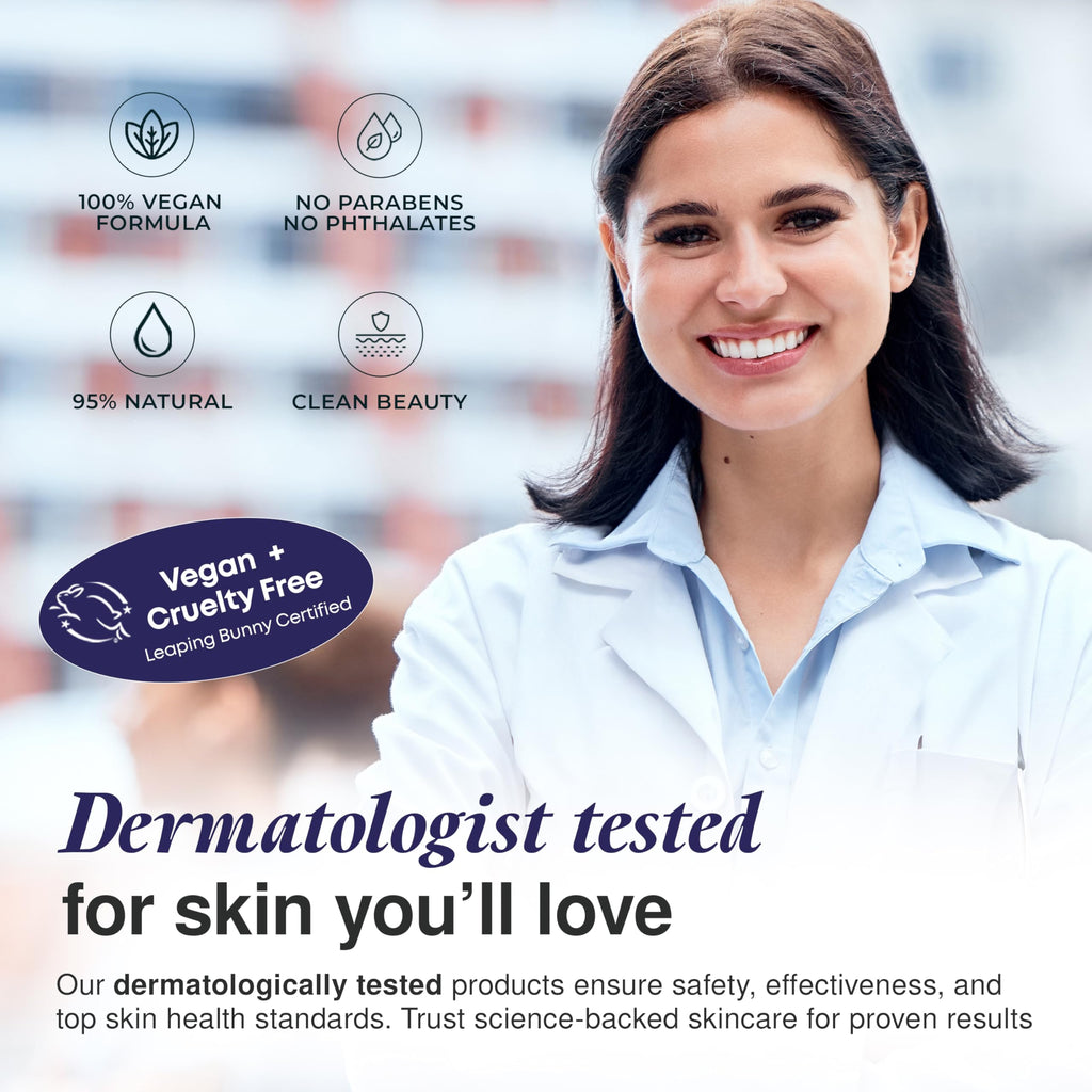 Clear Visage Collagen + Vitamin E Moisturizer – Dermatologist Tested, Vegan, Korean Skincare