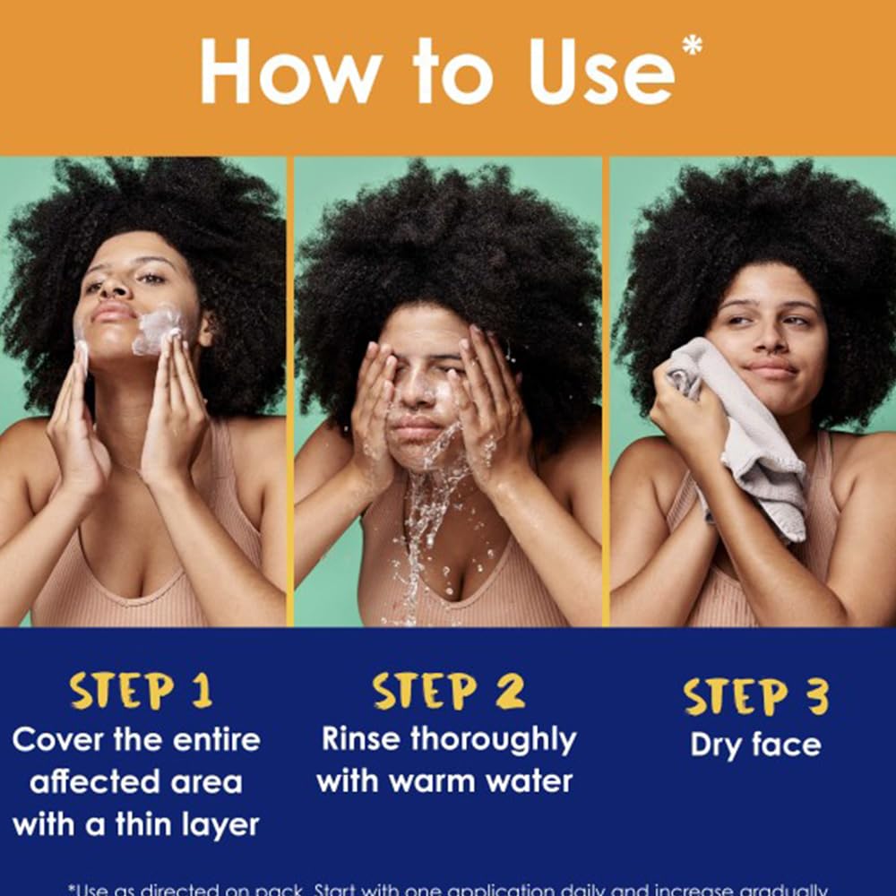 Clearasil Stubborn Acne Control 5in1 Exfoliating Wash – Pack of 5 (6.78 fl oz each)