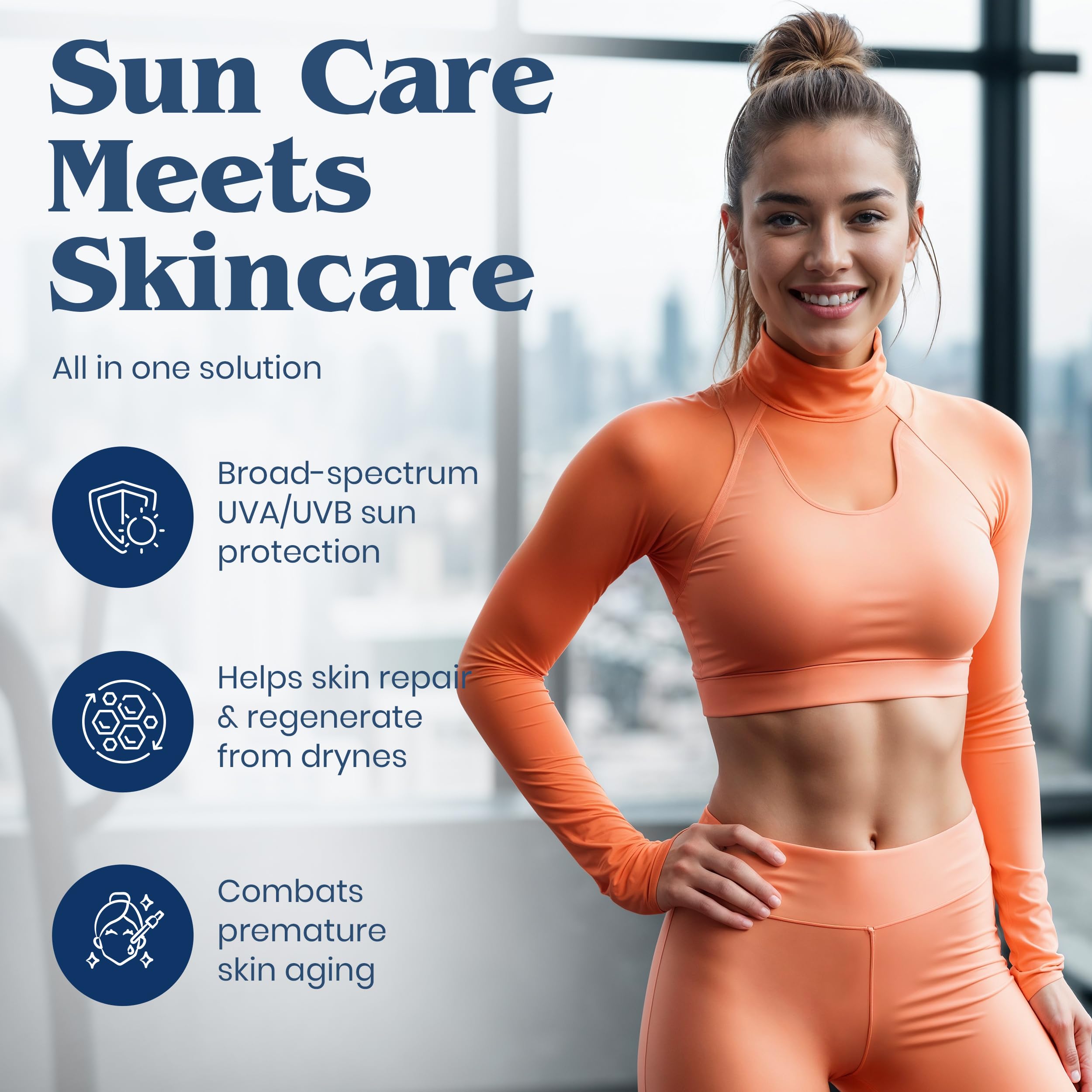 ClearChoice Sport Shield SPF 45 – Mineral Sunscreen & Moisturizer | No White Cast | 60 ml